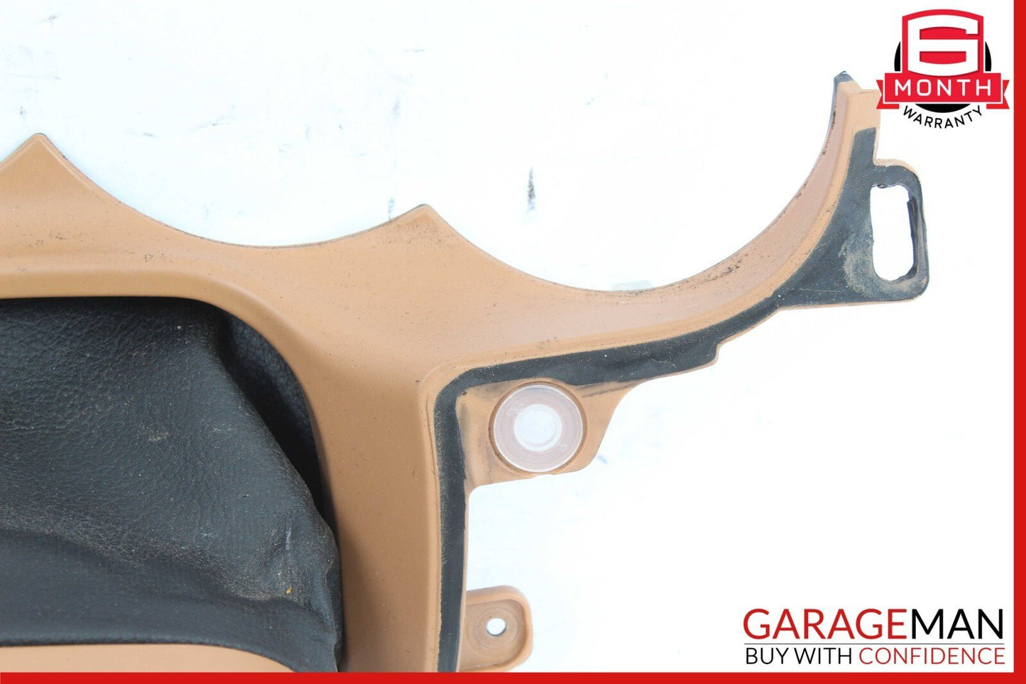 10-16 Porsche Panamera 970 Steering Column Upper Trim Panel Housing Cover Brown