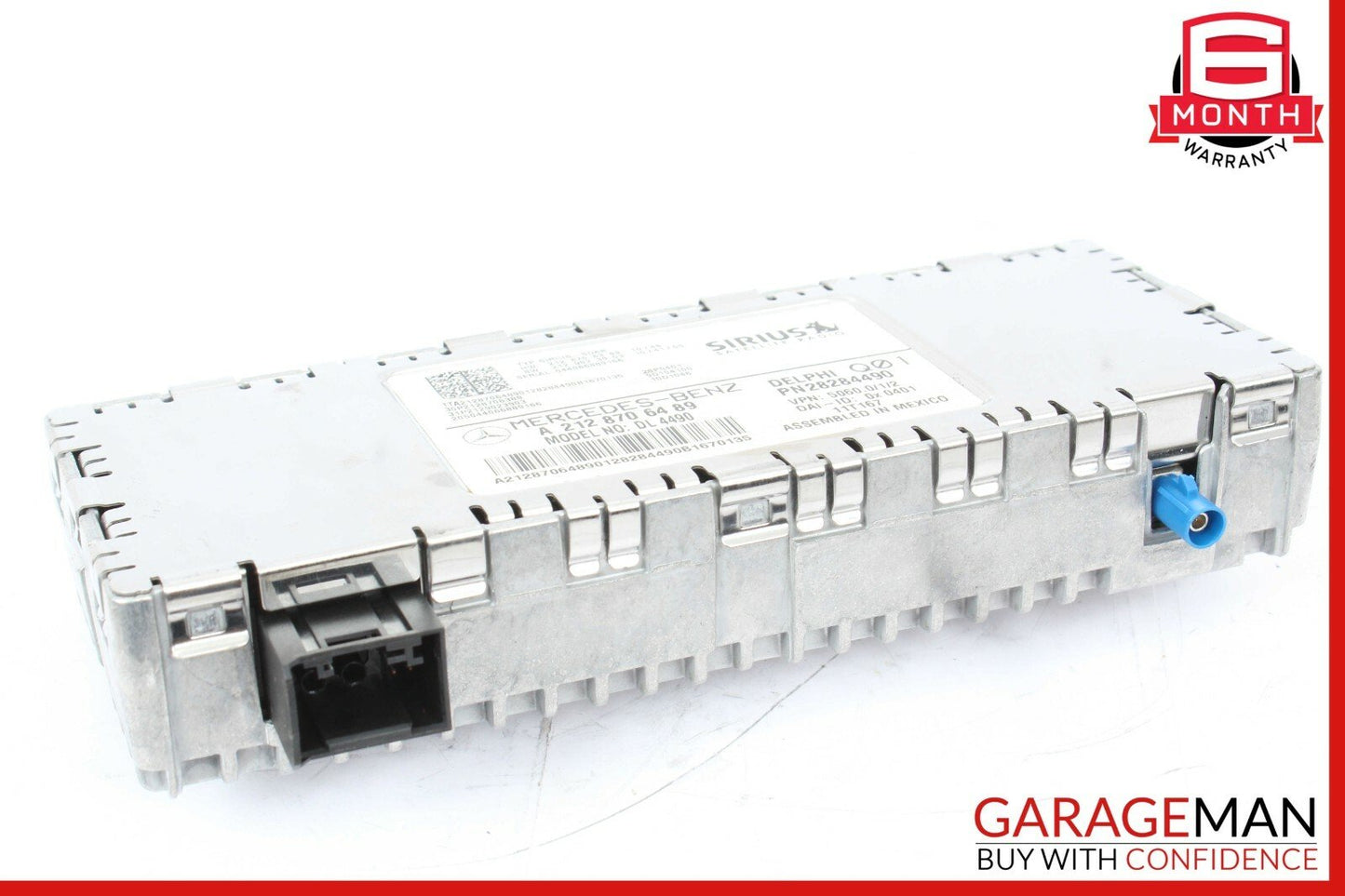 12-14 Mercedes R172 SLK350 CLS500 Sirius Satellite Radio Receiver Control Module