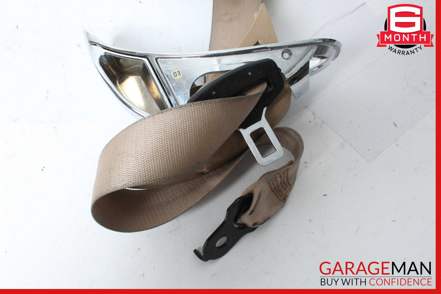 00-01 Mercedes W215 CL500 Front Left Seatbelt Seat Belt Retractor OEM