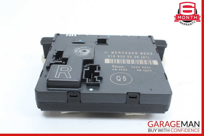 06-11 Mercedes W219 CLS500 CLS55 AMG Rear Right Side Door Control Module OEM