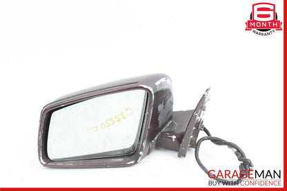 10-13 Mercedes W221 S350 S550 S63 AMG Side Rear View Door Mirror Left Driver Red