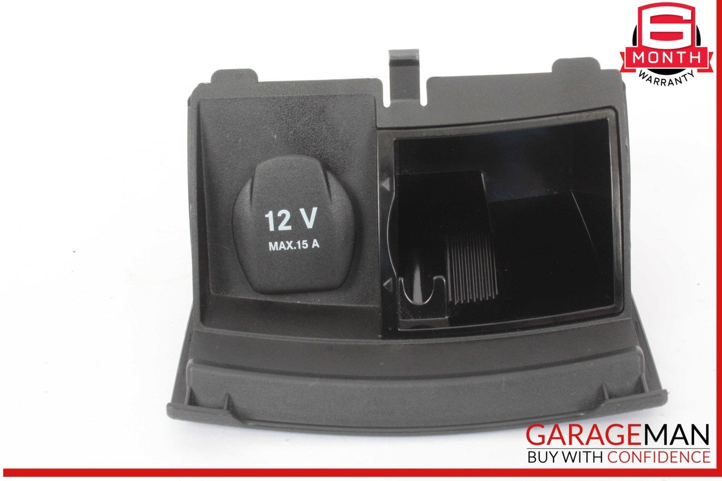 14-19 Mercedes W117 CLA250 Rear Console Storage Compartment w/ Power Outlet OEM