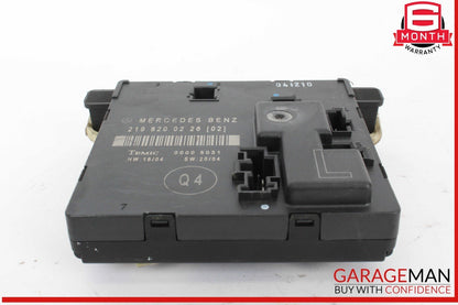 06-11 Mercedes W219 CLS550 Rear Left Side Door Control Module 2198200226 OEM