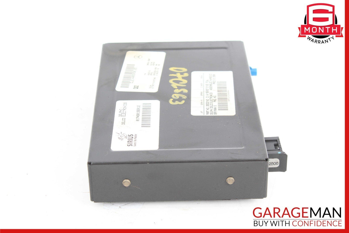 03-09 Mercedes W219 CLS63 CLK350 Sirius Satellite Radio Receiver 1698270162 OEM