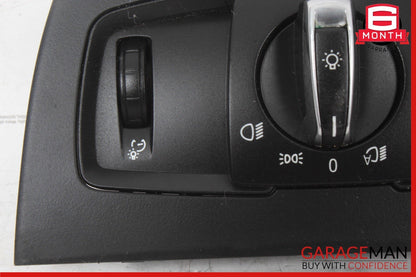 12-18 BMW F30 320i 328i Front Left Side Dash Headlight Lamp Switch Control OEM
