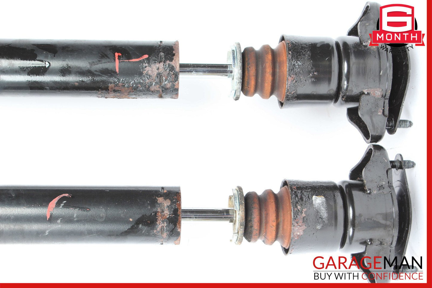 06-13 Mercedes W251 R350 R500 Rear Left and Right Suspension Shock Strut Set OEM