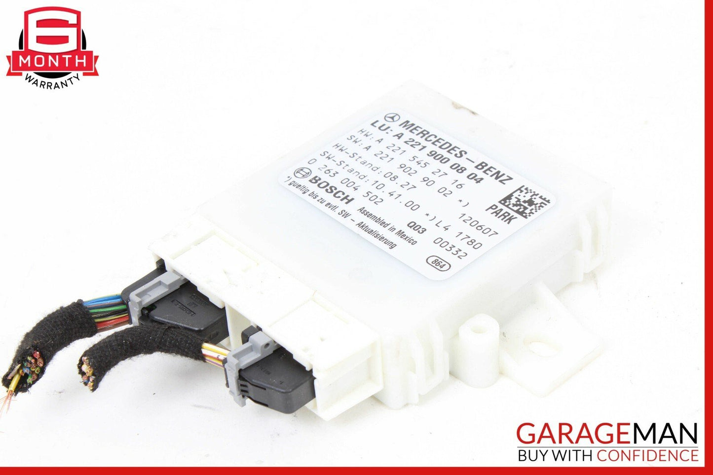 10-13 Mercedes W221 S550 S63 AMG Rear Parking Parktronic Control Module Q03 OEM