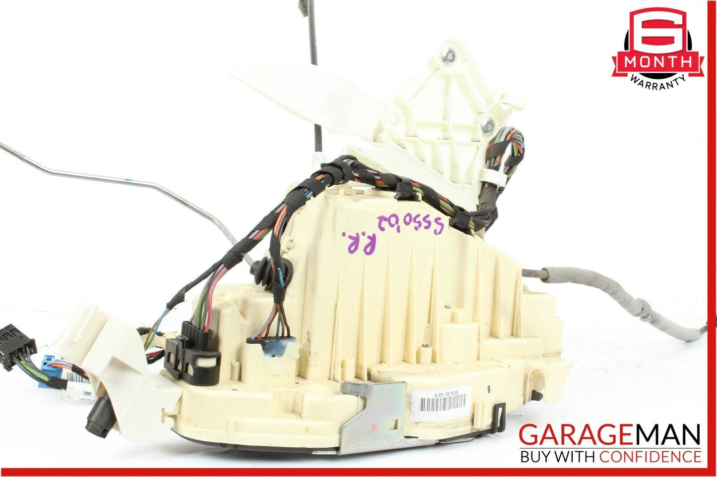 07-13 Mercedes W221 S550 S600 Rear Right Passenger Side Door Lock Latch Actuator