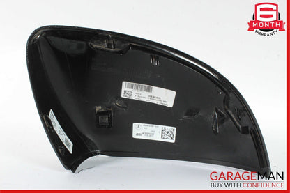 21-23 Mercedes W223 S580 Front Left Side Mirror Cover Trim Panel Black OEM