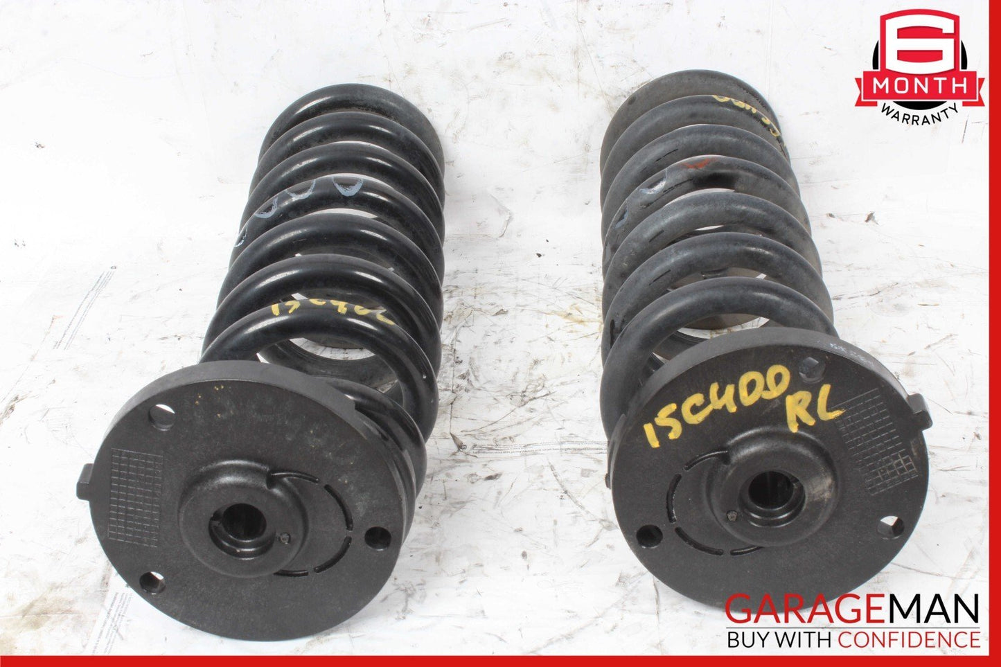 15-20 Mercedes W205 C400 Rear Right & Left Side Shock Absorber Coil Spring Set