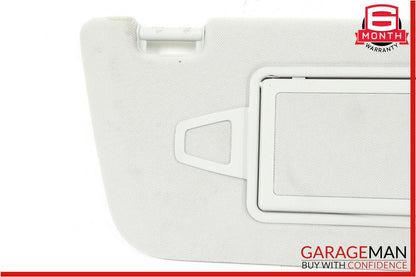 07-13 Mercedes S550 CL550 Front Right Sun Visor Sunvisor Shade Cover Grey Suede