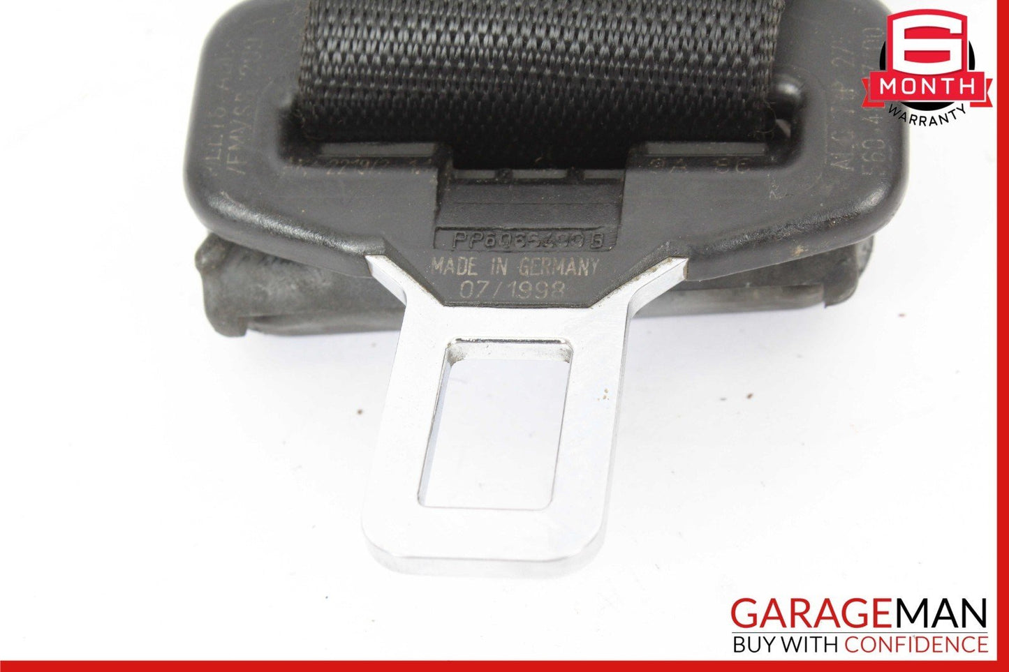 97-04 Mercedes R170 SLK230 SLK320 Front Right Side Seat Belt Seatbelt Black