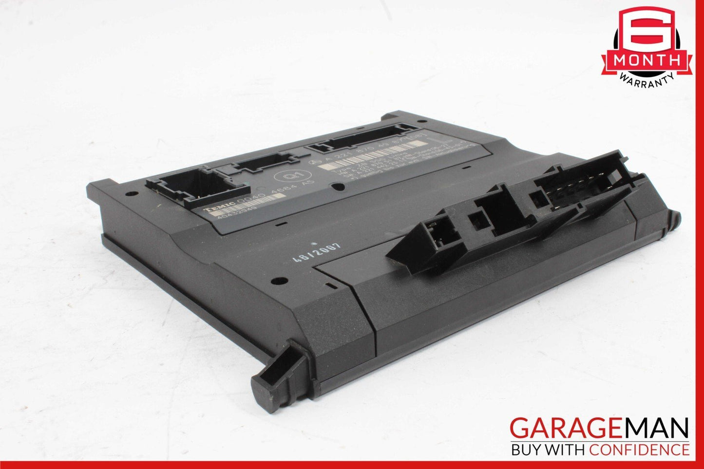 07-13 Mercedes W221 S550 S350 S63 S65 AMG Front Left Under Seat Controller Unit