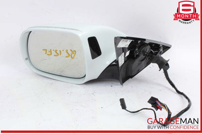 13-17 Audi Q5 SQ5 Front Left Driver Side Door Rear View Mirror White OEM