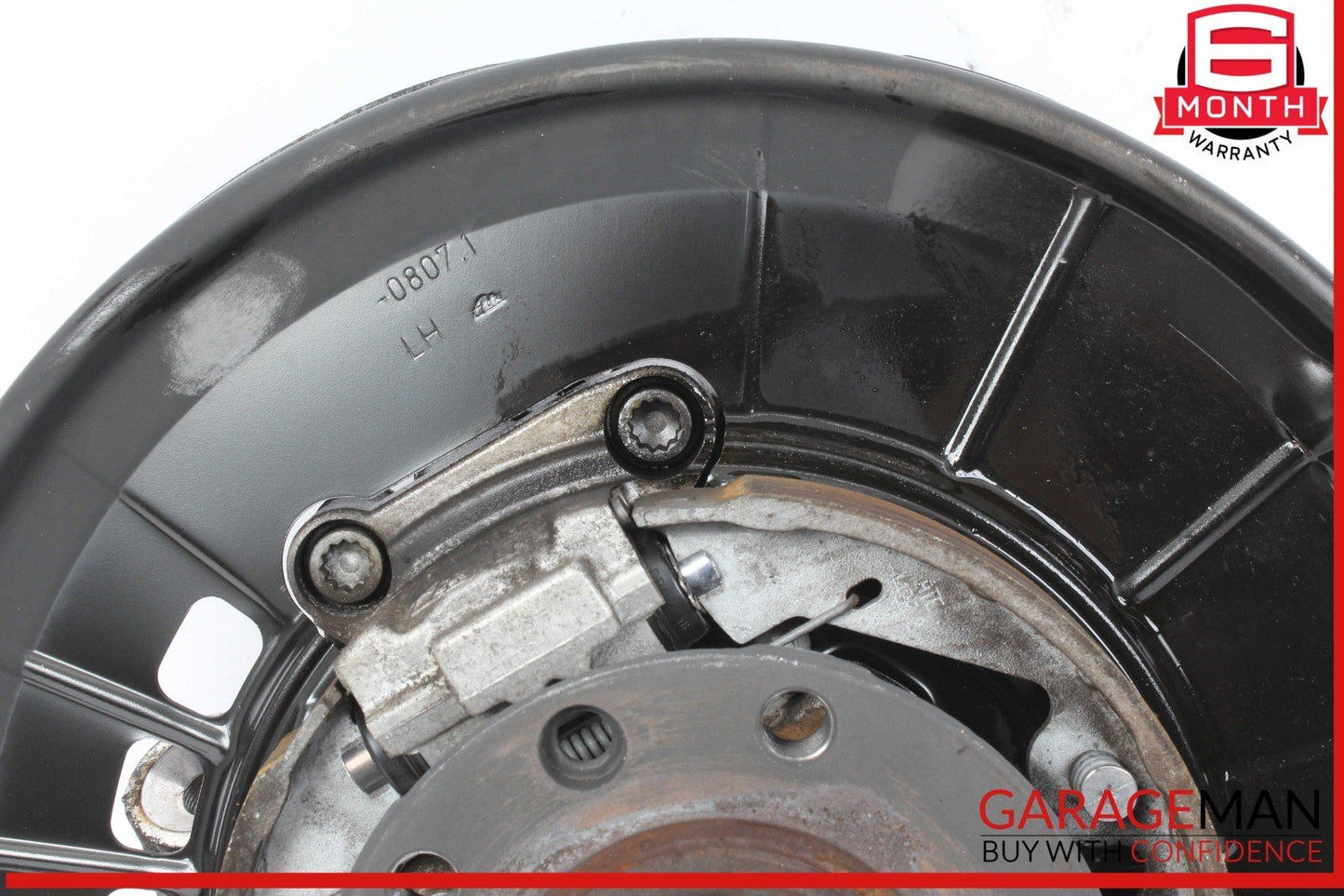11-14 Porsche Cayenne 958 Rear Left Driver Side Spindle Knuckle Wheel Hub OEM