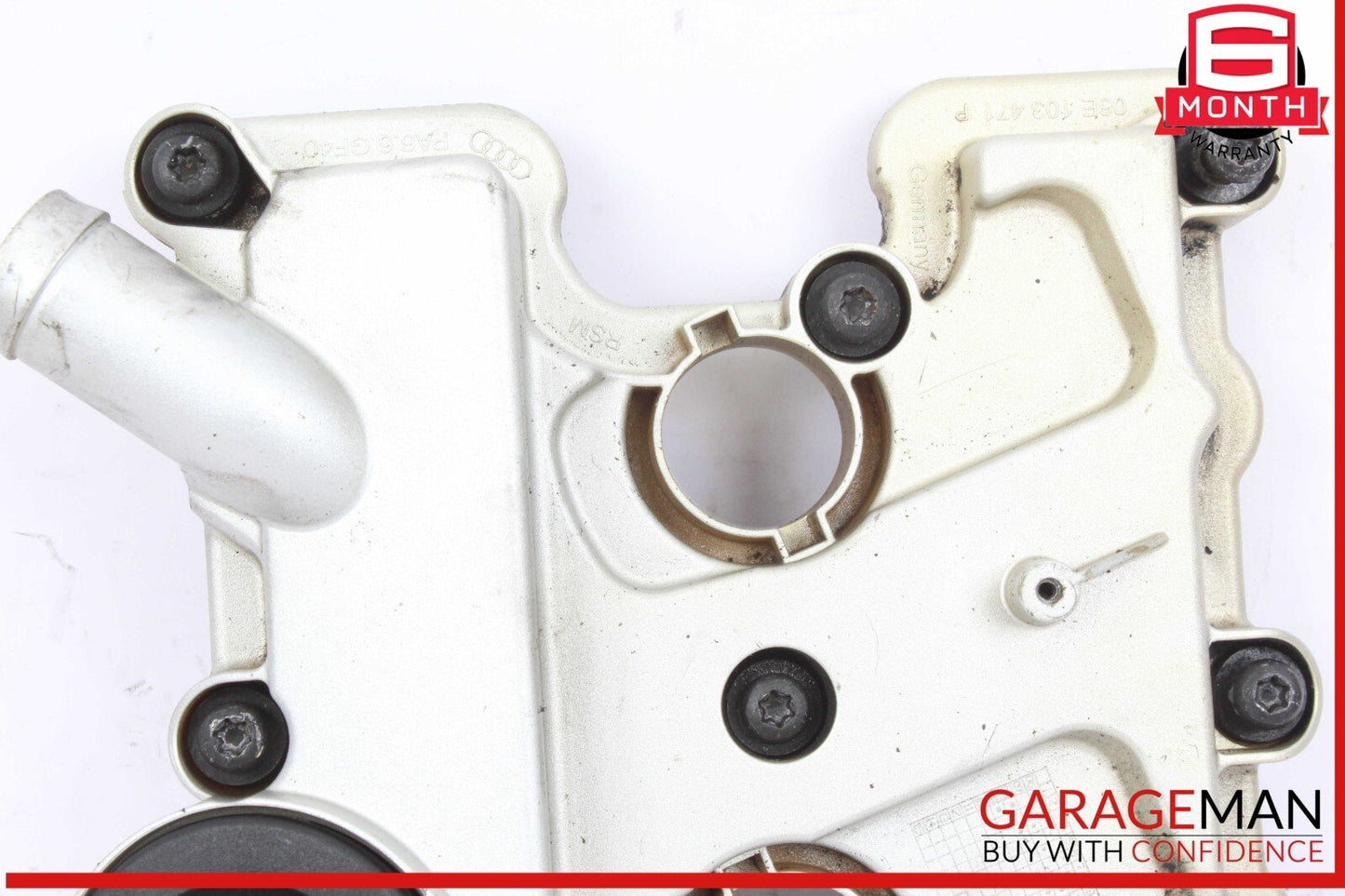 09-12 Audi Q5 Left Side Engine Valve Cylinder Head Cover 06E103471P OEM
