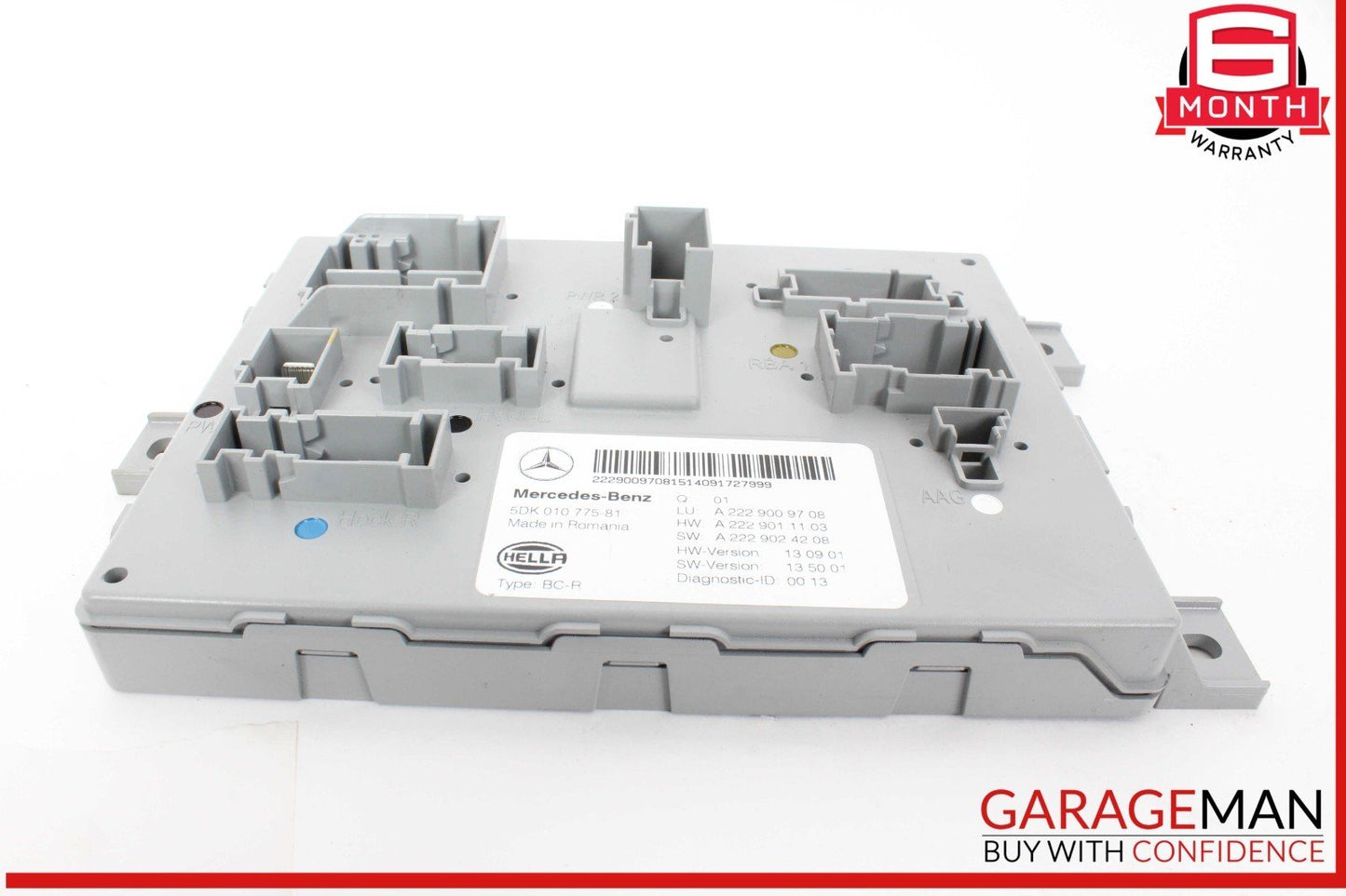 15-18 Mercedes W205 C300 C400 C350e Rear Trunk SAM Control Module Unit OEM