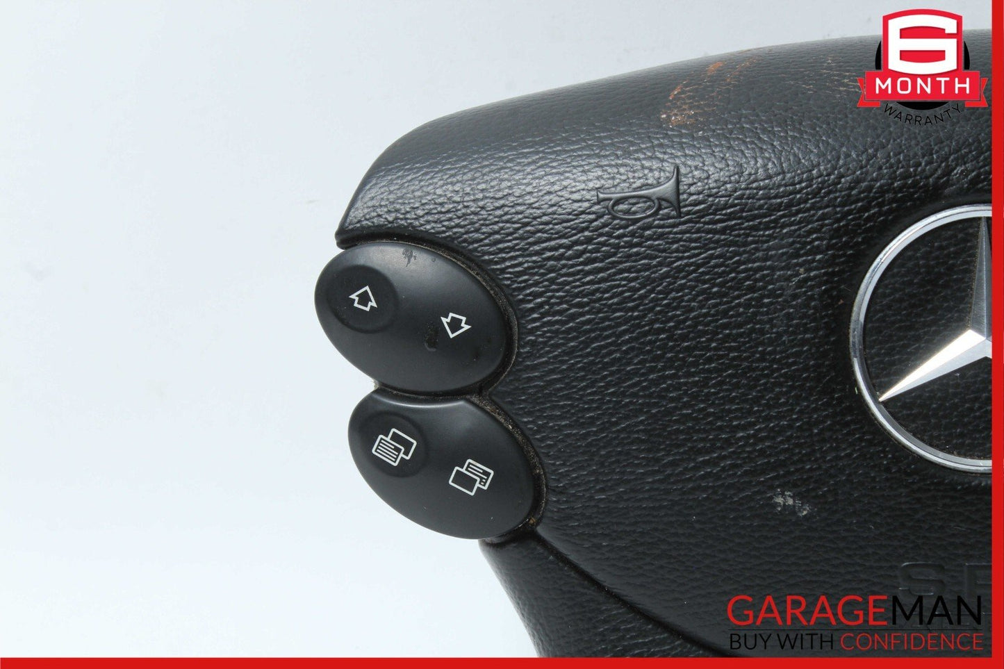 03-12 Mercedes W211 E350 CLK320 SL500 Steering Wheel Airbag Air Bag Black OEM