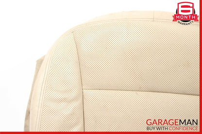 10-13 Mercedes W221 S400 S550 Front Right Side Lower Bottom Seat Cushion Beige