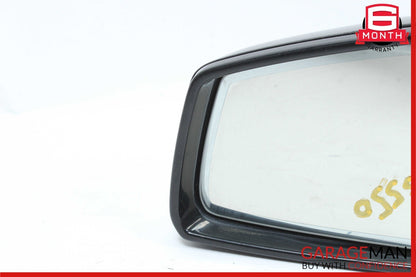 10-13 Mercedes W221 S550 S63 AMG Front Left Side Mirror Door Rear View Black OEM