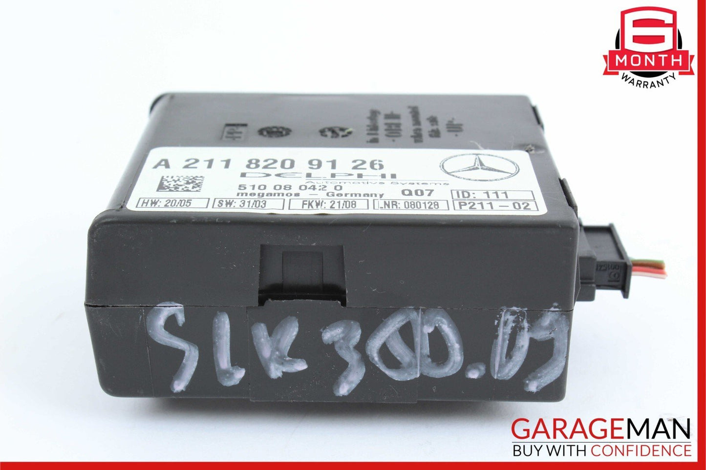 Mercedes SLK350 CLK500 CL500 S430 E320 Anti Theft Alarm Module 2118209126 OEM