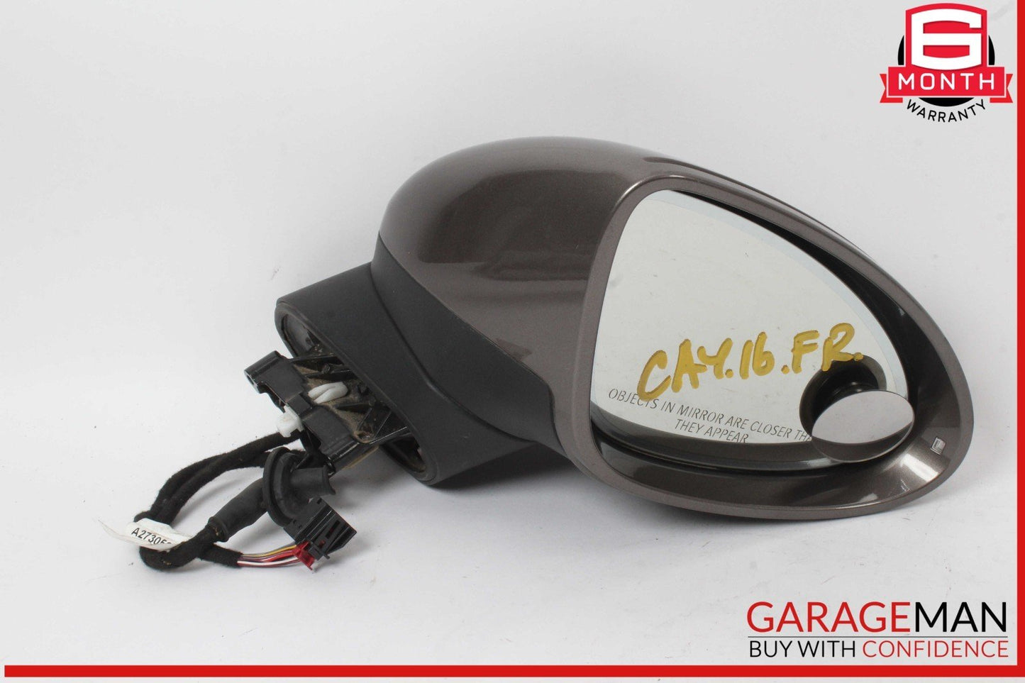15-18 Porsche Cayenne 958 Front Right Passenger Side Door Rear View Mirror OEM