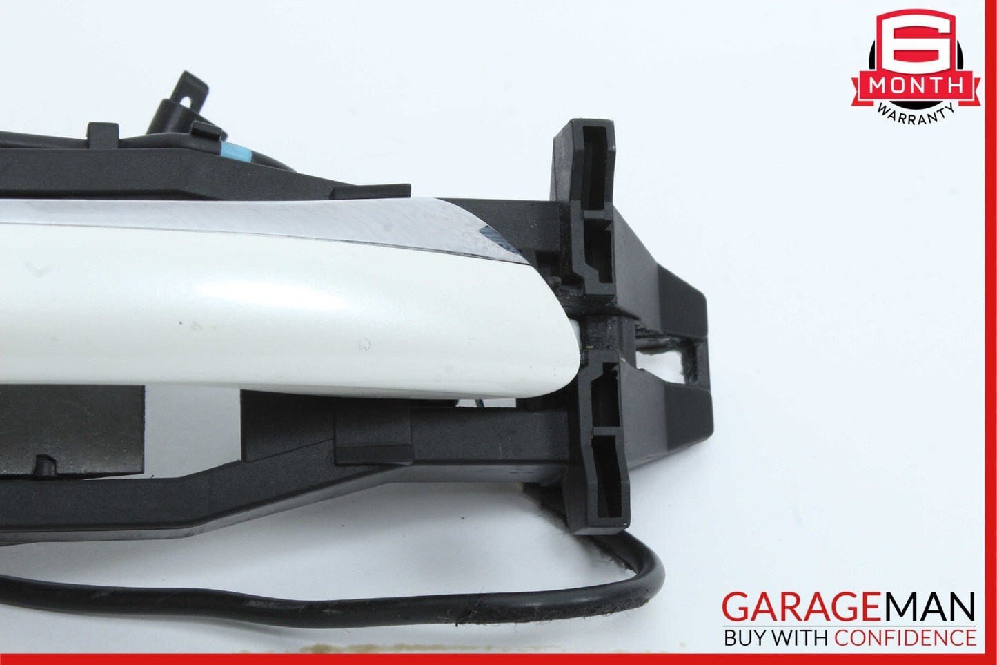 06-11 Mercedes W219 CLS500 Rear Right Keyless Go Exterior Door Handle White
