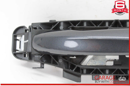 15-20 Mercedes W205 C300 Rear Left Driver Side Exterior Door Handle Gray OEM