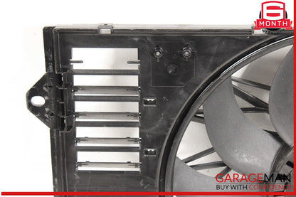 10-16 Porsche Panamera 970 Radiator Engine Electric Cooling Fan Shroud Assy OEM