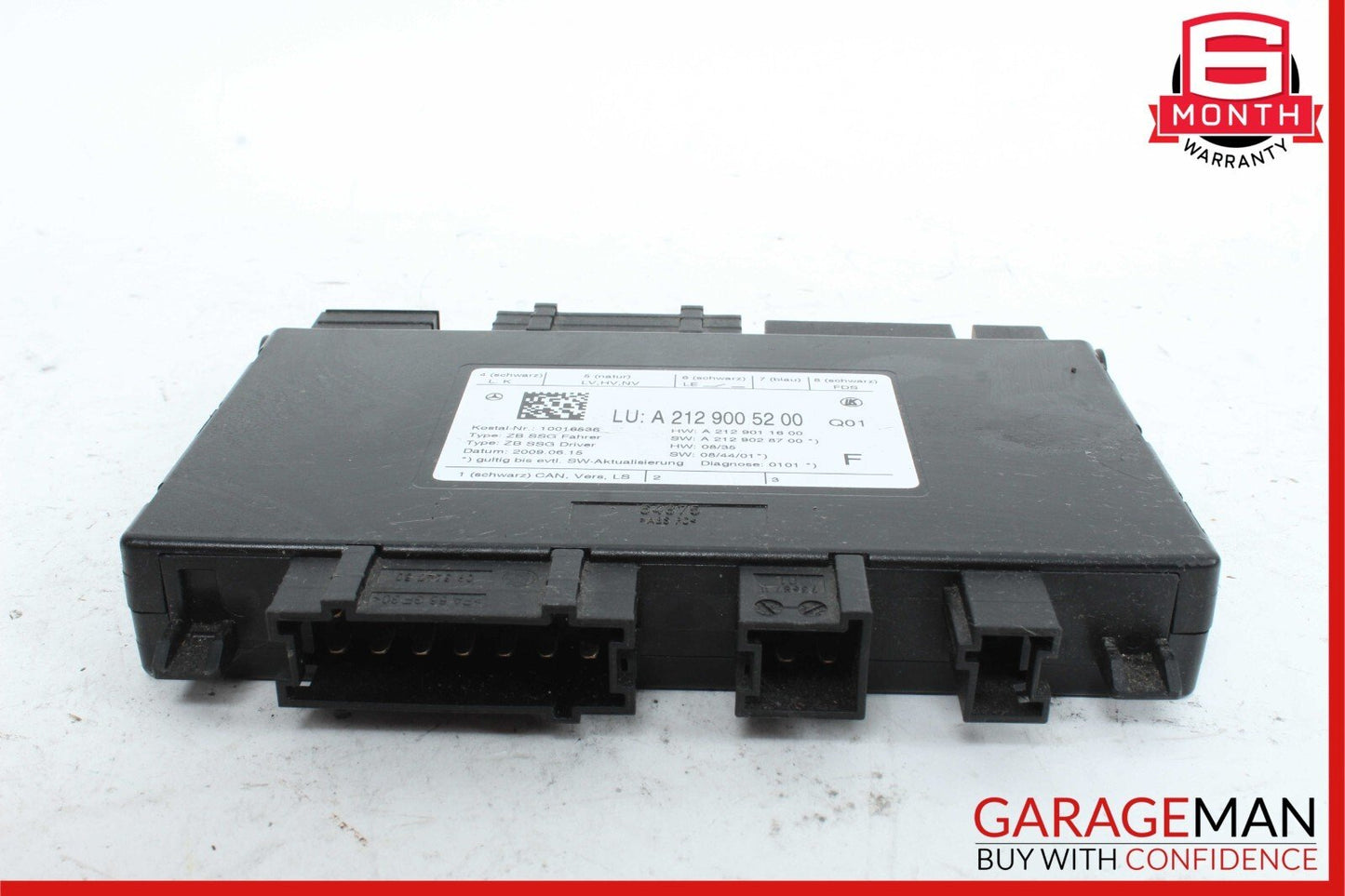 08-18 Mercedes W212 E350 4MATIC Seat Control Module Front Left Driver Side OEM