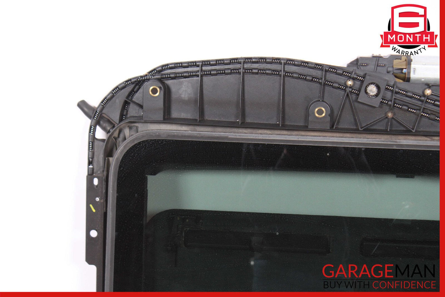 03-13 Maserati Quattroporte M139 Sunroof Guide Rail Frame Glass Track w/ Shade