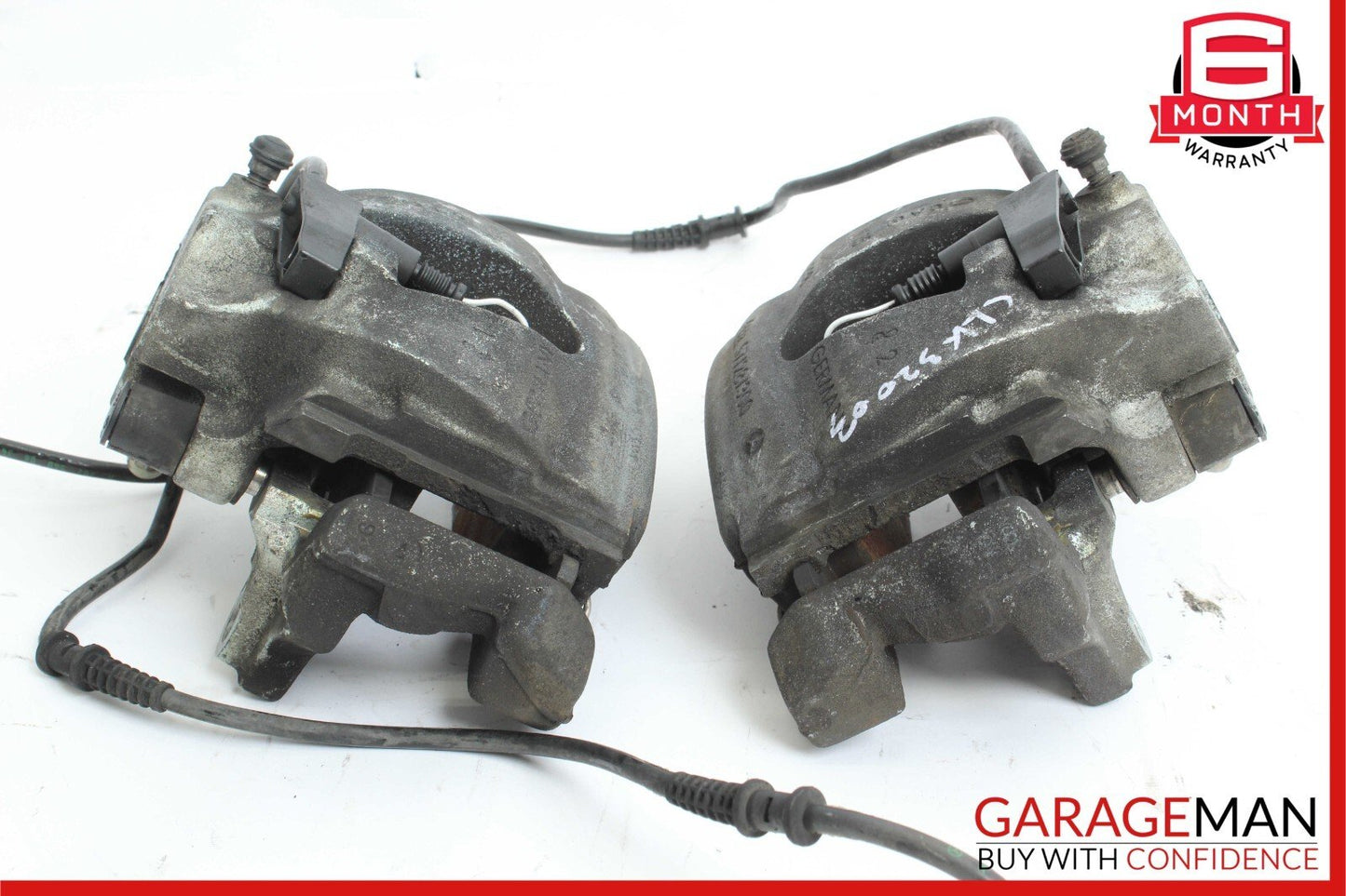 98-03 Mercedes W208 CLK320 Front Right & Left Brake Caliper Calipers OEM