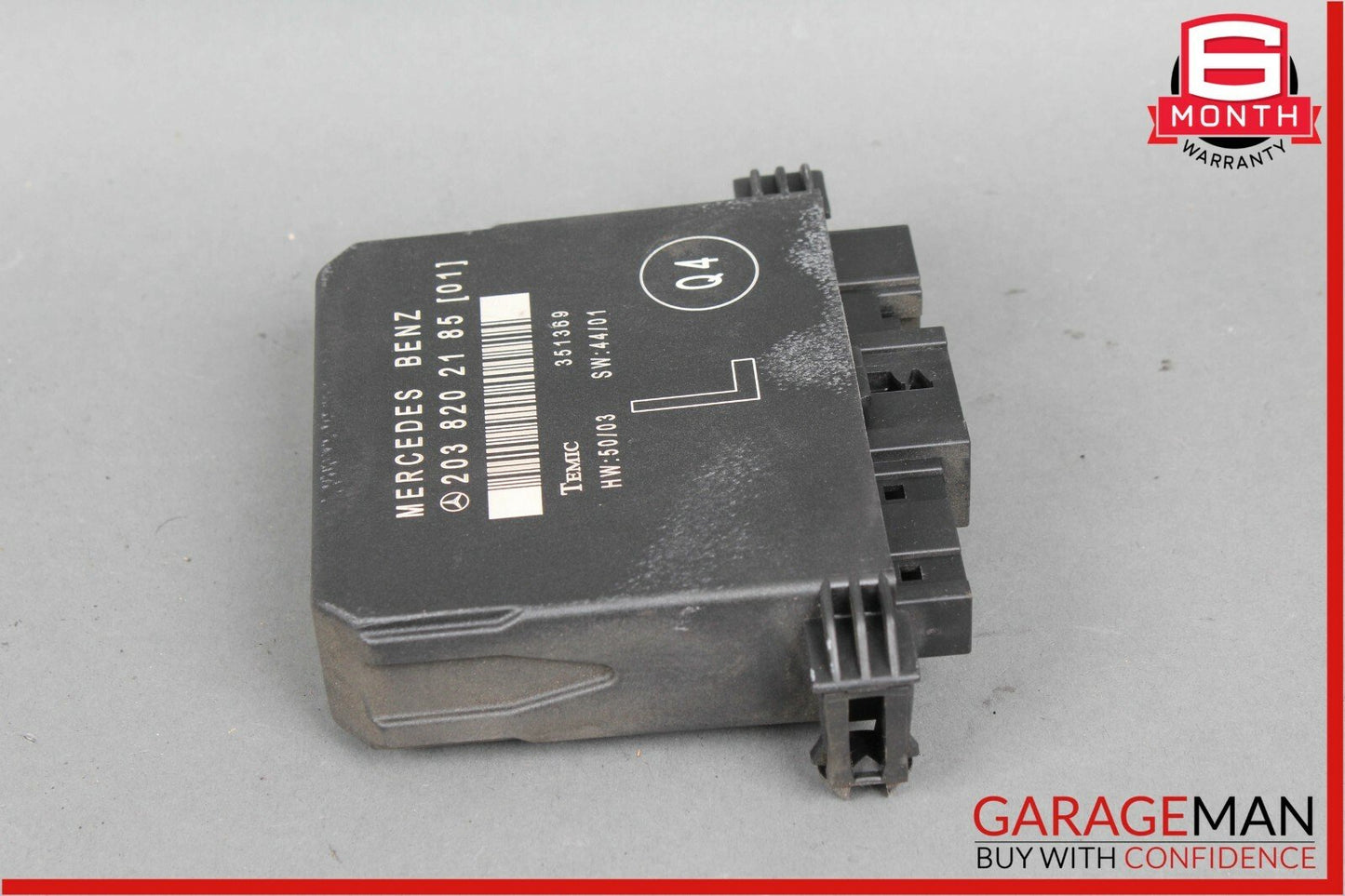 01-07 Mercedes W203 C55 AMG C230 Rear Left Driver Side Door Control Module OEM