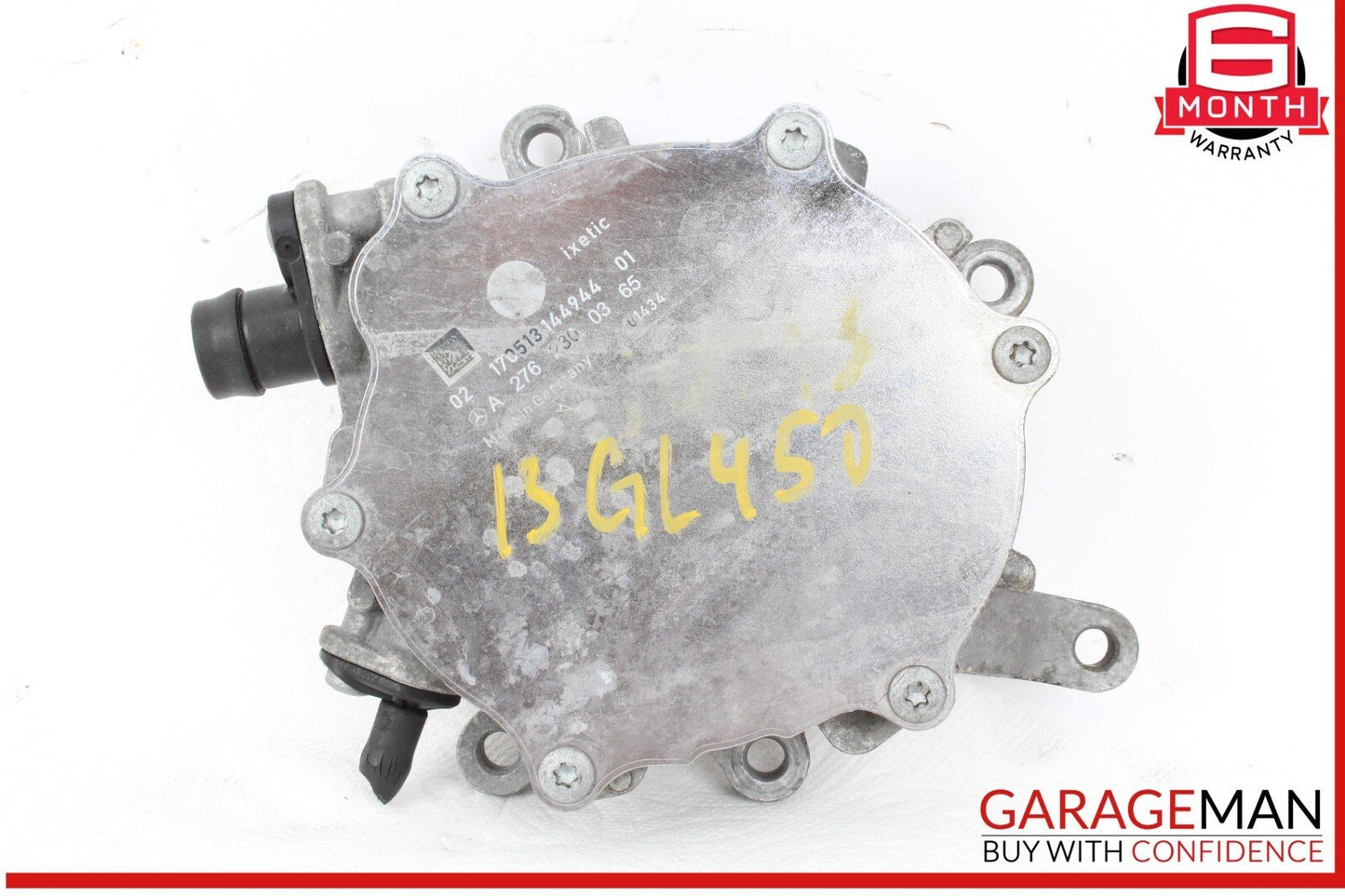 11-18 Mercedes X166 GL450 CL550 E550 Engine Motor Vacuum Pump 2762300365 OEM