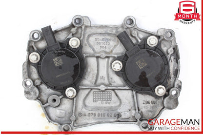 12-18 Mercedes X166 GL450 Front Right / Left Engine Timing Chain Cover Plate