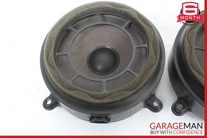 01-07 Mercedes W203 C240 Front Right & Left Side Door Sound Audio Speakers Set