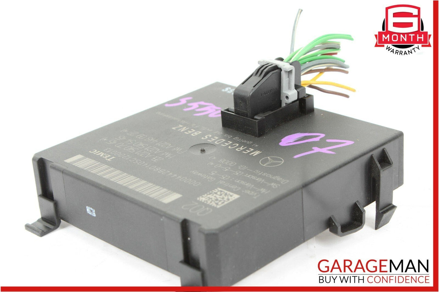 07-13 Mercedes W221 S550 CL550 Central Gateway Computer Control Module Unit