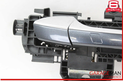 14-16 Mercedes W212 E350 E250 Right Passenger Side Exterior Door Handle Gray OEM