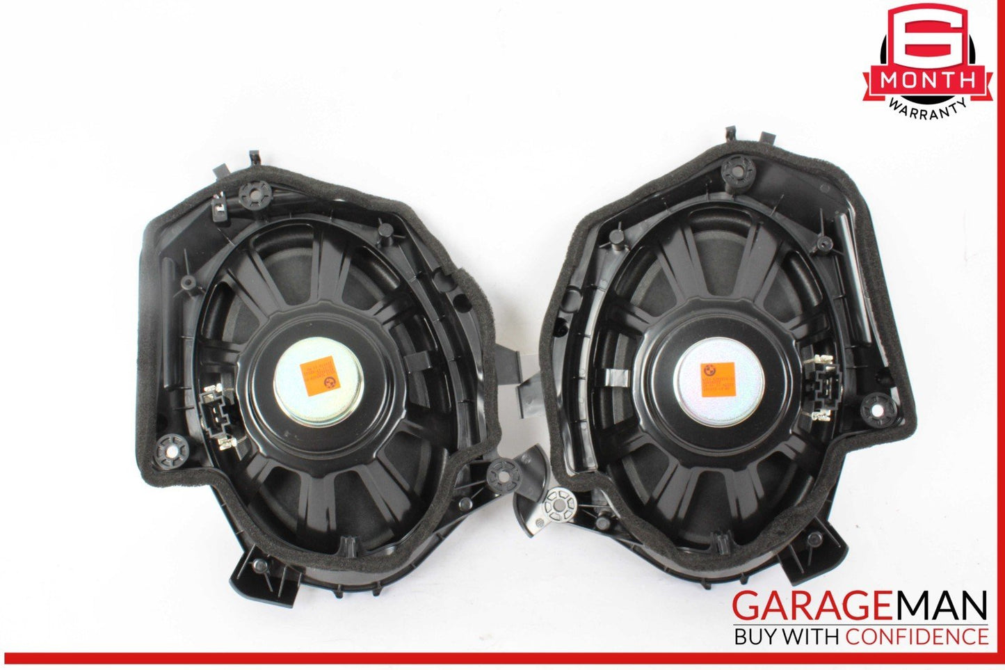 14-21 BMW i3 I01 Hybrid Front Left & Right Side Subwoofer Audio Speaker Set OEM