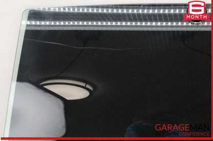 12-18 Audi A6 S6 Rear Left Driver Side Door Window Glass OEM