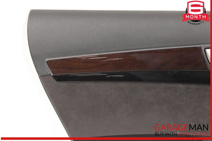 11-17 Audi A8 S8 Rear Left Driver Side Door Cover Panel Trim Assembly OEM