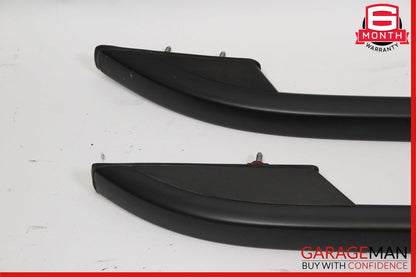 13-15 Mercedes X204 GLK350 Left & Right Roof Luggage Rack Rail Molding Trim Set