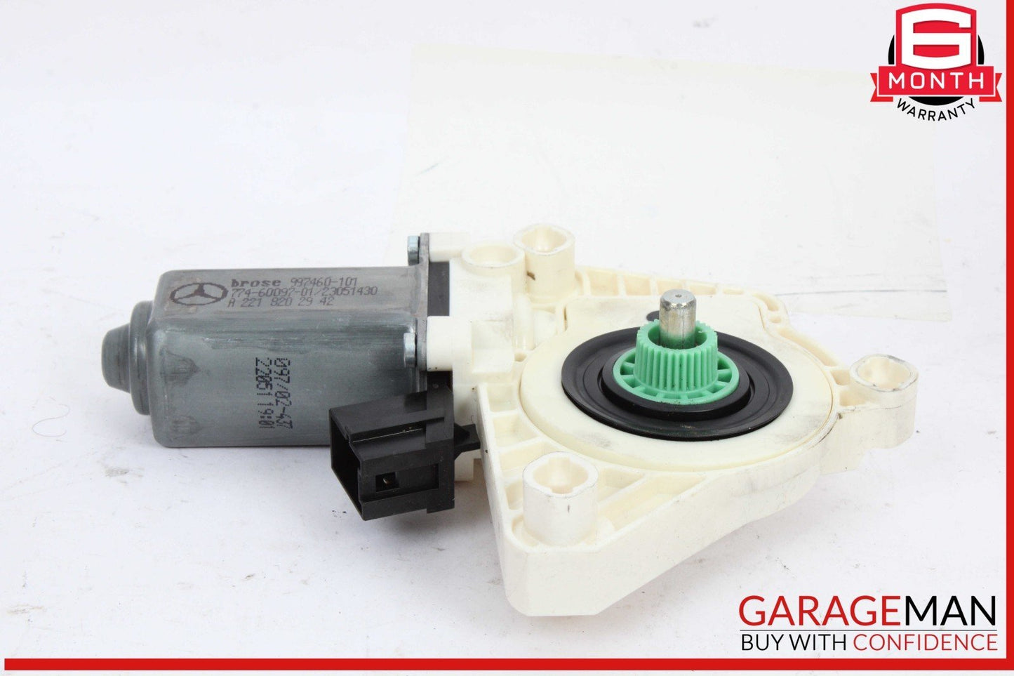 07-13 Mercedes W221 S400 S550 Rear Left Driver Side Window Regulator Motor OEM