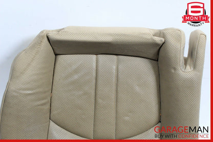 06-11 Mercedes W219 CLS500 Rear Right Lower Bottom Seat Cushion Cover Brown