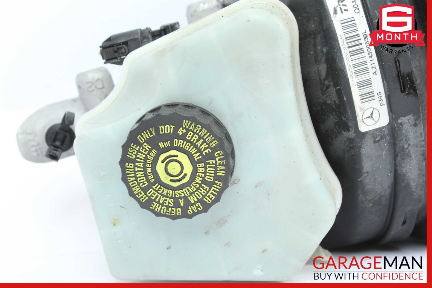 07-11 Mercedes W211 E350 CLS550 Power Brake Master Cylinder Pump OEM