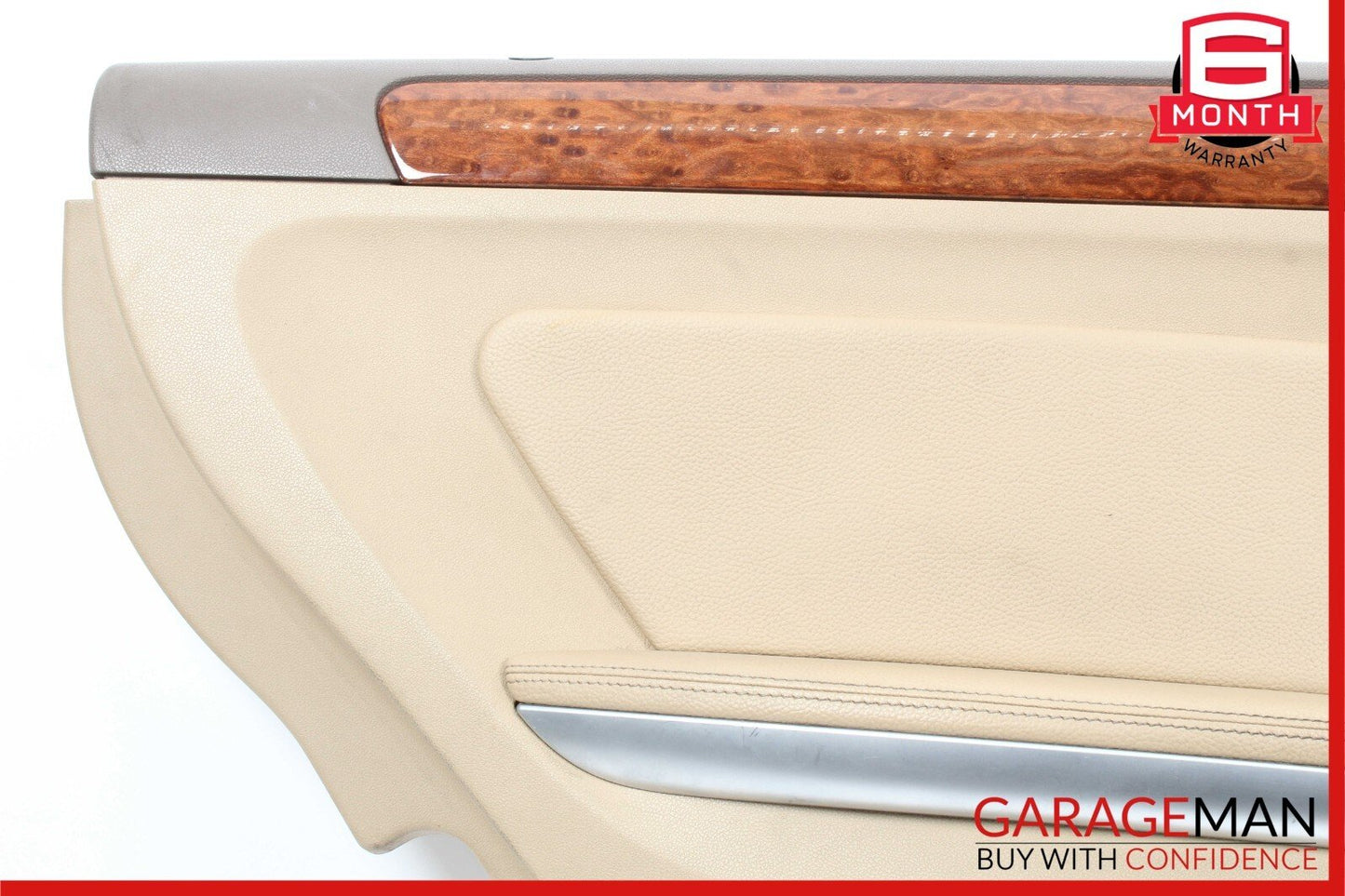 07-12 Mercedes X164 GL450 ML550 Rear Left Complete Interior Door Panel Brown OEM