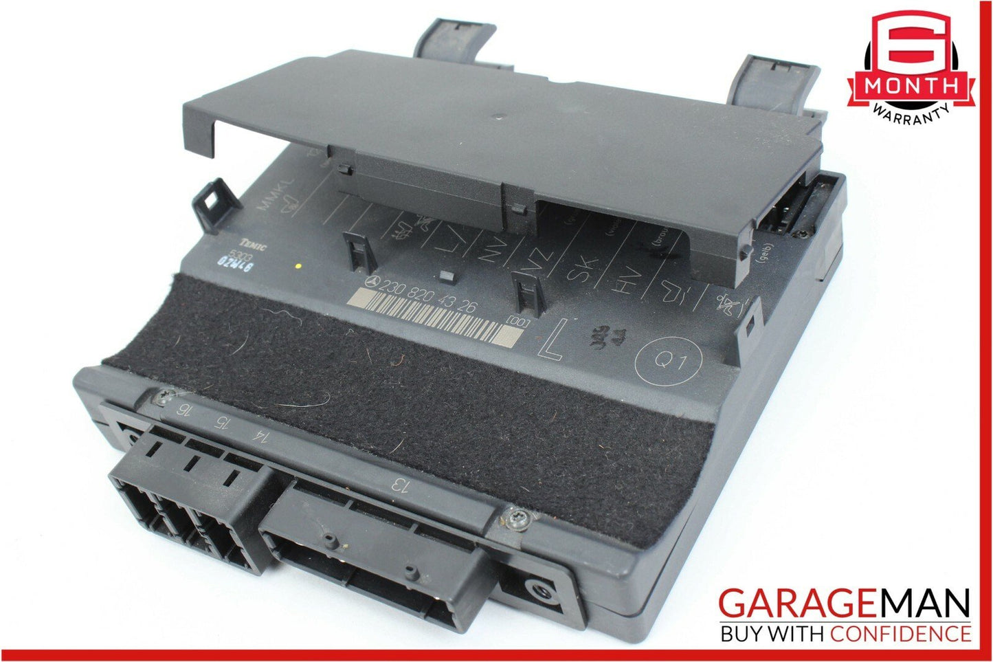 03-08 Mercedes R230 SL500 SL55 AMG Front Left Side Under Seat Controller Module