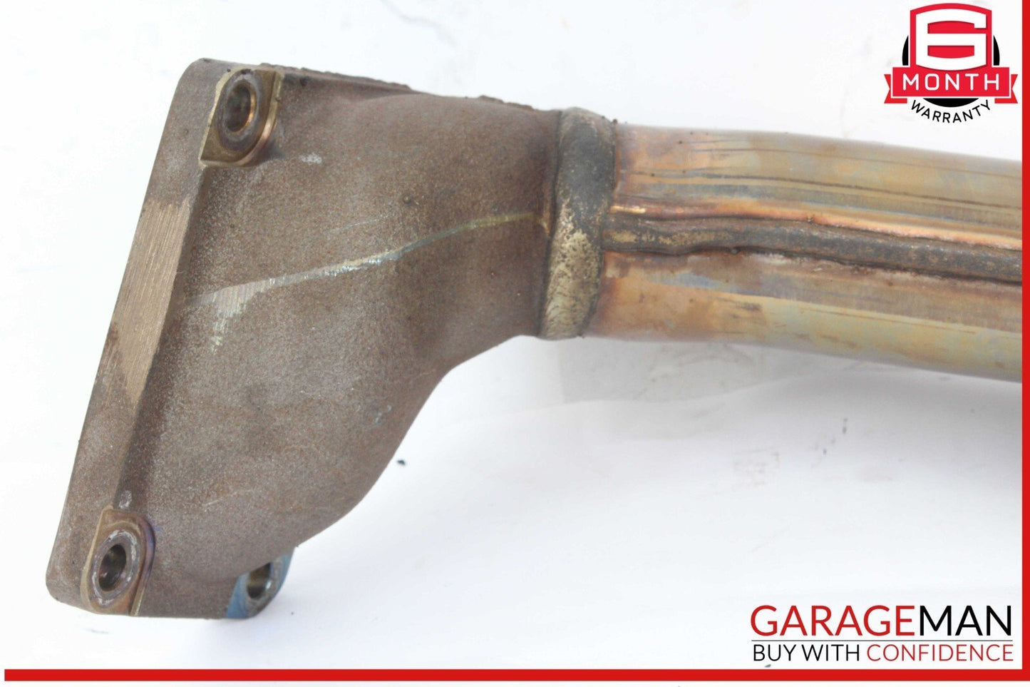 12-18 Mercedes W218 CLS550 4.6L Left Exhaust Pipe Adapter 2781400908 OEM