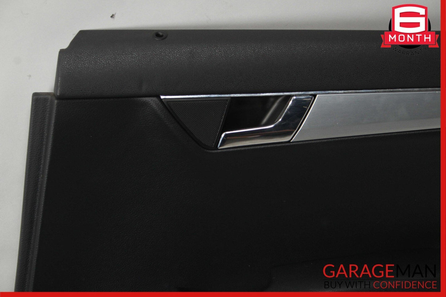 08-14 Mercedes W204 C300 Sedan Rear Right Interior Door Trim Panel Black