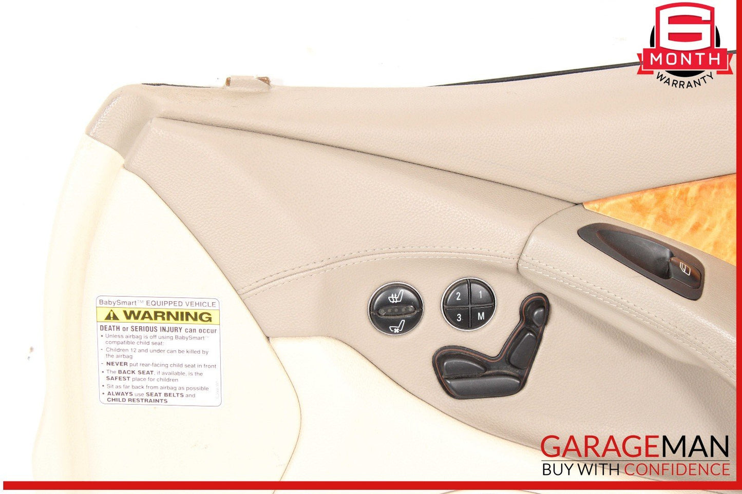03-06 Mercedes R230 SL500 SL55 Right Side Interior Door Panel OEM